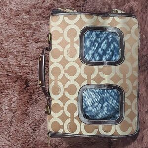 Designer Inspired Dog Pet Carrying Bag